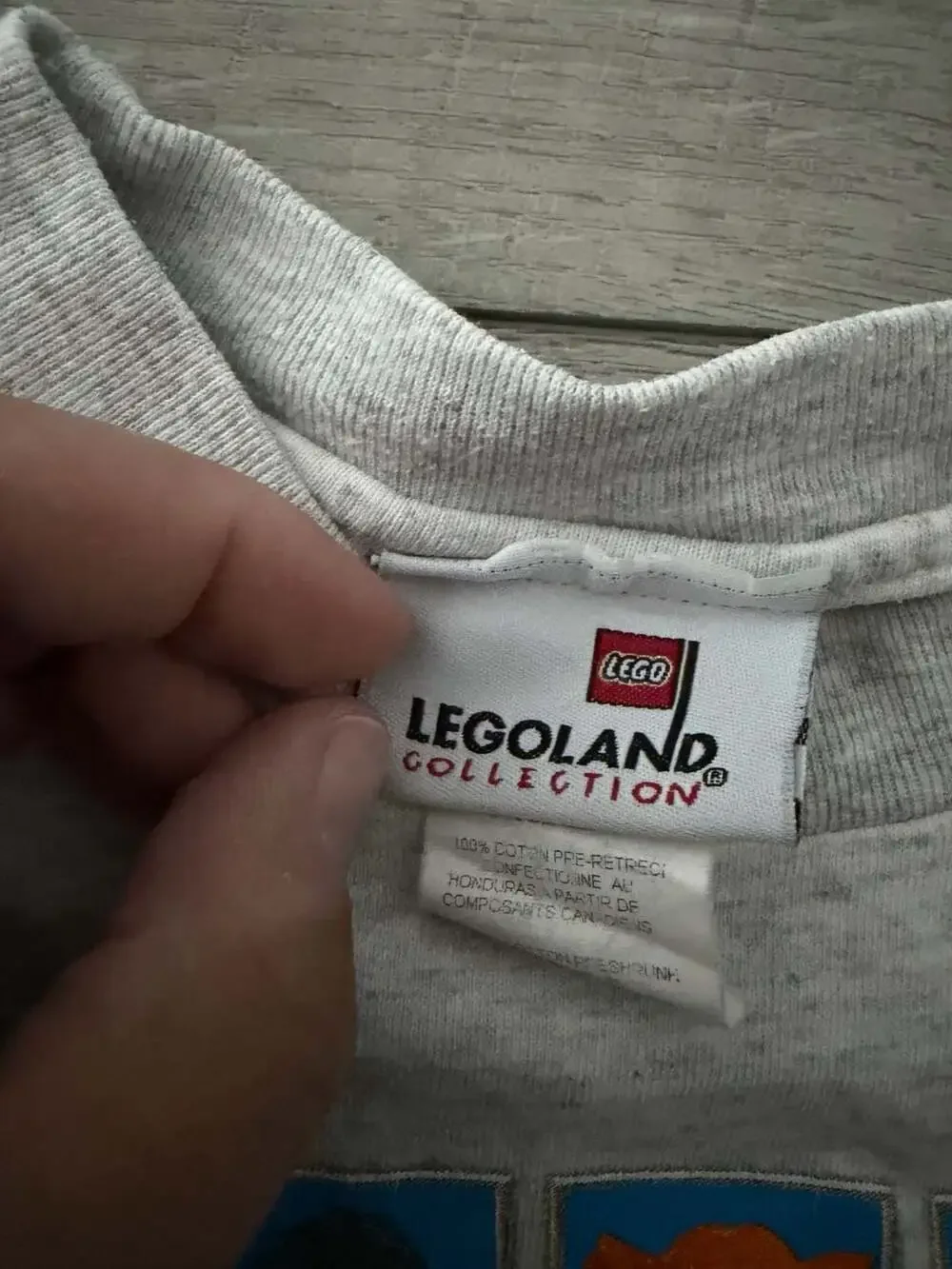 Vintage 1999 Legoland Collection Lego Minifigure Graphic T-Shirt Size 14/16